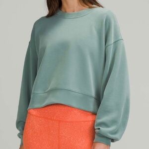 Lululemon Softstreme Perfectly Oversized Cropped Crew